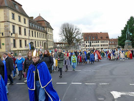 Diözesale Aussendung der Sternsinger im Hohen Dom zu Fulda (Foto:Karl-Franz Thiede)